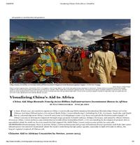  Visualizing China Aid to Africa 