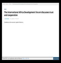  THE INTERNATIONAL AFRICA