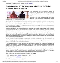  Mohammed VI in Juba