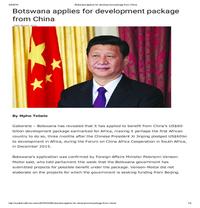 Botswana applies