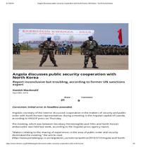  cooperation with North Korea 